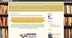 Desktop Screenshot of cebueventsandworkshops.blogspot.com