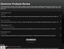 Tablet Screenshot of john-smith-product-blogger.blogspot.com