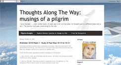 Desktop Screenshot of pilgrimsthoughts.blogspot.com