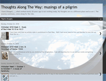 Tablet Screenshot of pilgrimsthoughts.blogspot.com