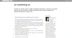 Desktop Screenshot of on-marketing-on.blogspot.com