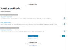 Tablet Screenshot of korttitaloarkkitehti.blogspot.com