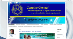 Desktop Screenshot of genuinecontact-etk.blogspot.com