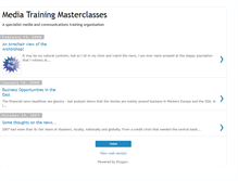 Tablet Screenshot of media-training-masterclasses.blogspot.com