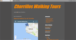 Desktop Screenshot of chorrilloswalkingtours.blogspot.com