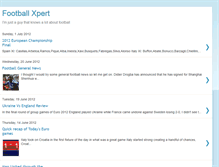 Tablet Screenshot of footballxpert.blogspot.com