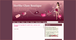 Desktop Screenshot of hersheglam.blogspot.com