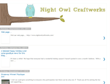 Tablet Screenshot of nightowlcraftworks.blogspot.com