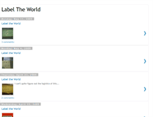 Tablet Screenshot of labeltheworld.blogspot.com