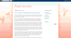 Desktop Screenshot of pearl-jewelry-maker.blogspot.com