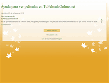 Tablet Screenshot of instruccionestupeliculaonline.blogspot.com