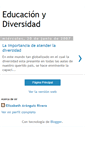 Mobile Screenshot of educacionydiversidad.blogspot.com