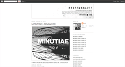 Desktop Screenshot of descendoarts.blogspot.com