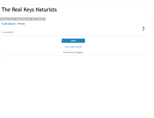 Tablet Screenshot of floridakeysnaturists.blogspot.com