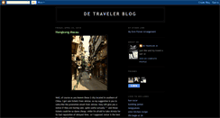 Desktop Screenshot of detravelerblog.blogspot.com