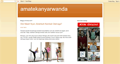 Desktop Screenshot of amatekanyarwanda.blogspot.com
