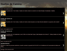 Tablet Screenshot of huellasdcamino.blogspot.com