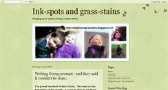 Desktop Screenshot of inkspotsandgrassstains.blogspot.com