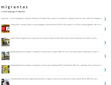 Tablet Screenshot of migrantas.blogspot.com