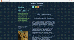 Desktop Screenshot of kendarasamoyeds.blogspot.com