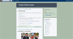 Desktop Screenshot of albertolacasa.blogspot.com
