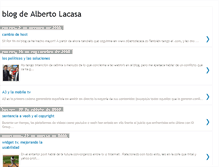 Tablet Screenshot of albertolacasa.blogspot.com