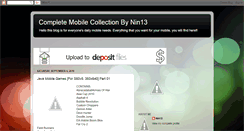 Desktop Screenshot of nin13.blogspot.com