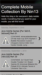 Mobile Screenshot of nin13.blogspot.com
