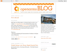 Tablet Screenshot of openarmsmn.blogspot.com