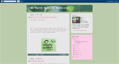 Desktop Screenshot of earthmummiesramblings.blogspot.com