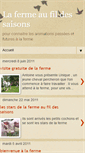 Mobile Screenshot of lafermeaufildessaisons.blogspot.com