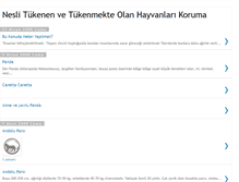Tablet Screenshot of neslitukenenhayvanlar.blogspot.com