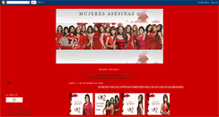 Desktop Screenshot of mujeresasesinasmex2.blogspot.com