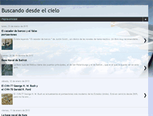 Tablet Screenshot of buscando-desde-el-cielo.blogspot.com