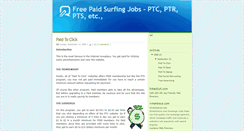 Desktop Screenshot of free-paid-surfing-jobs.blogspot.com