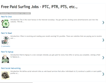 Tablet Screenshot of free-paid-surfing-jobs.blogspot.com