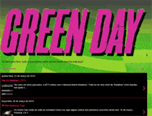 Tablet Screenshot of greendaycrazyfans.blogspot.com