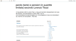Desktop Screenshot of lorenzotiezzi.blogspot.com
