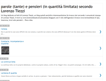 Tablet Screenshot of lorenzotiezzi.blogspot.com