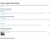 Tablet Screenshot of learnmauritania.blogspot.com