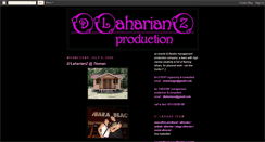 Desktop Screenshot of dlaharianzproduction.blogspot.com