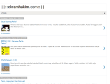 Tablet Screenshot of ekramhakim.blogspot.com