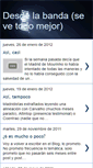 Mobile Screenshot of desdelabanda.blogspot.com