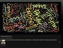 Tablet Screenshot of bradandcassidygunnell.blogspot.com