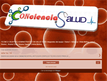 Tablet Screenshot of concienciasaludsena.blogspot.com