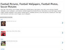 Tablet Screenshot of famous-football-players.blogspot.com