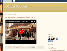 Tablet Screenshot of bouddhindia.blogspot.com