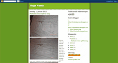 Desktop Screenshot of hageharris.blogspot.com