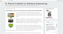 Desktop Screenshot of dpatrickcaldwell.blogspot.com