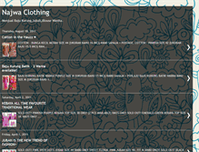Tablet Screenshot of najwaclothing.blogspot.com